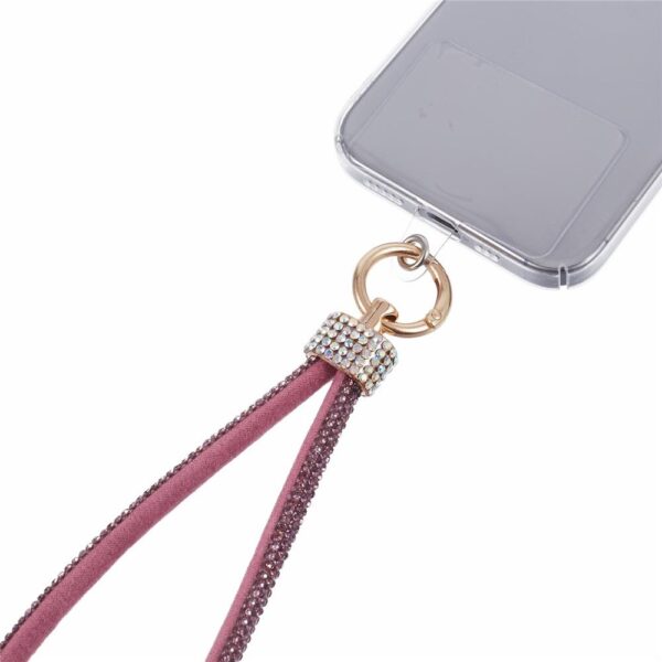 Kort telefoonkoord met glitter