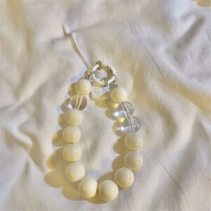 Polskoord met grote kralen