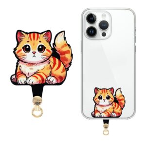 Bevestigingsplaatje Oranje Kat