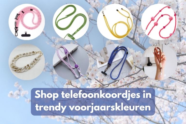 trendy telefoonkoordjes voorjaar